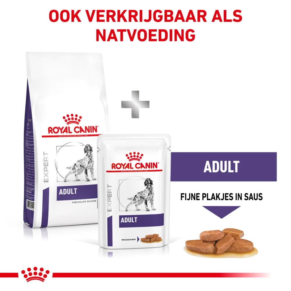 Royal Canin Adult Medium Dogs Droog en Natvoer