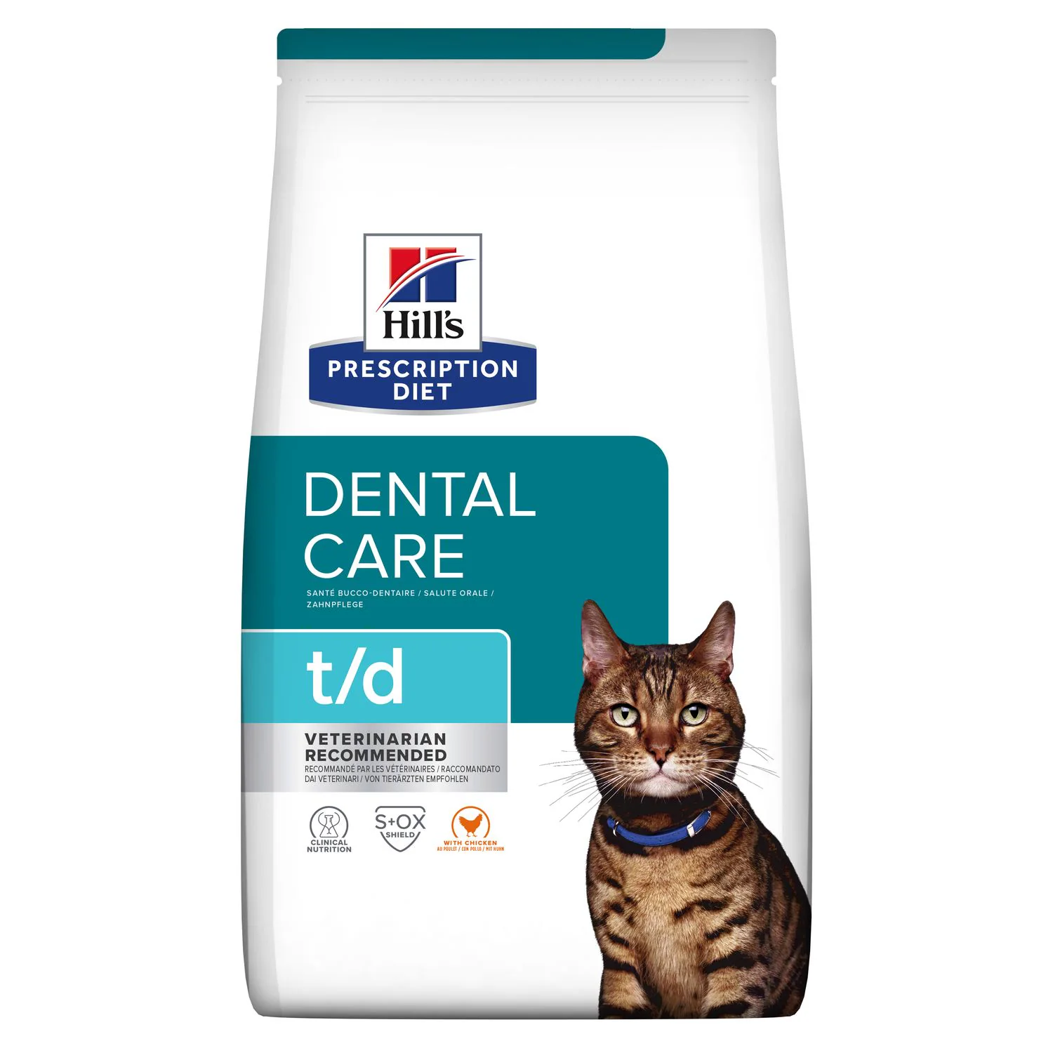 Hill's Prescription Diet Feline T/D 1 Hill's Prescription Diet Feline T/D