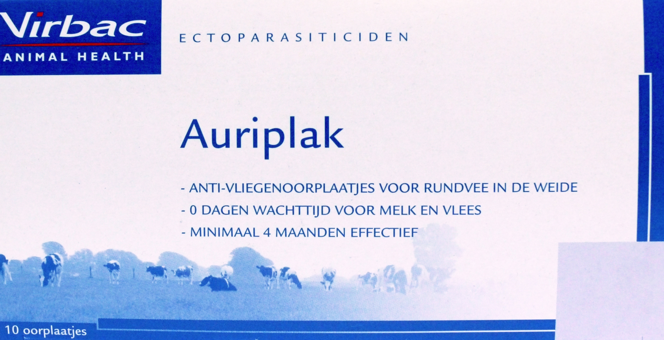 Auriplak anti-wrangflappen inclusief bevestigingspijl 10 stuks 1 Auriplak