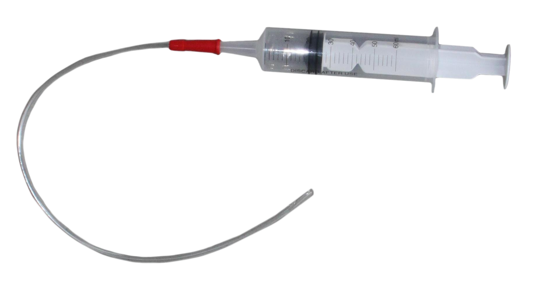 Lammersonde met spuit