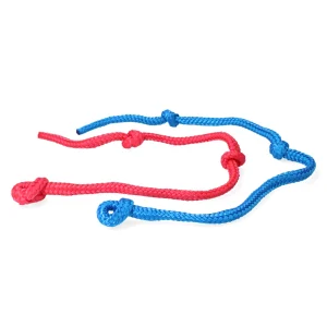 Veeverlostouw rood en blauw