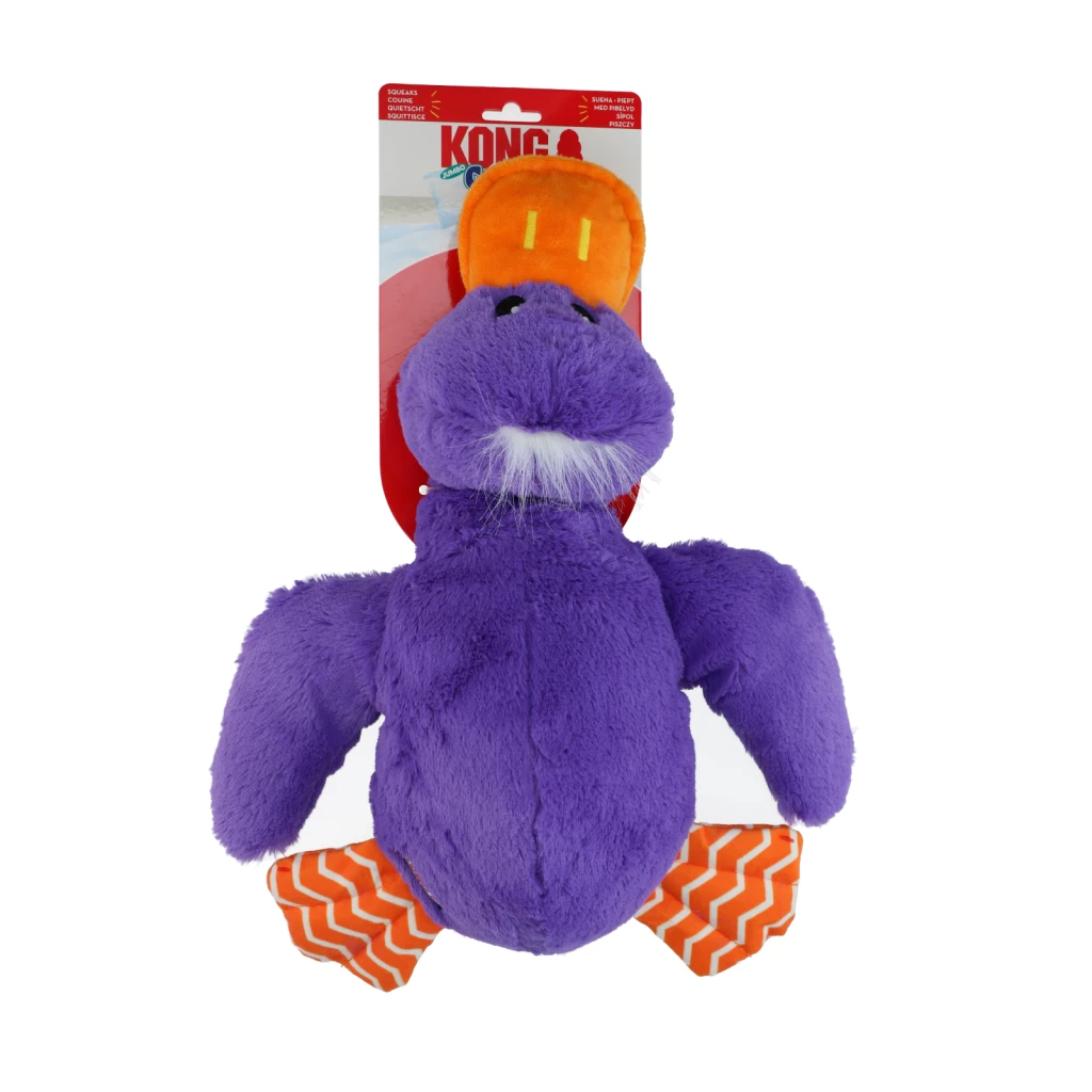 KONG Comfort Jumbo Eend 2 Kong Comfort Jumbo Eend Paars