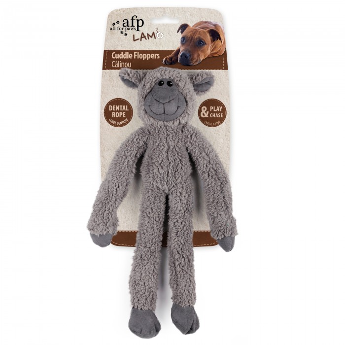 AFP Lambswool Cuddle floppers 4 cuddle floppers grijs