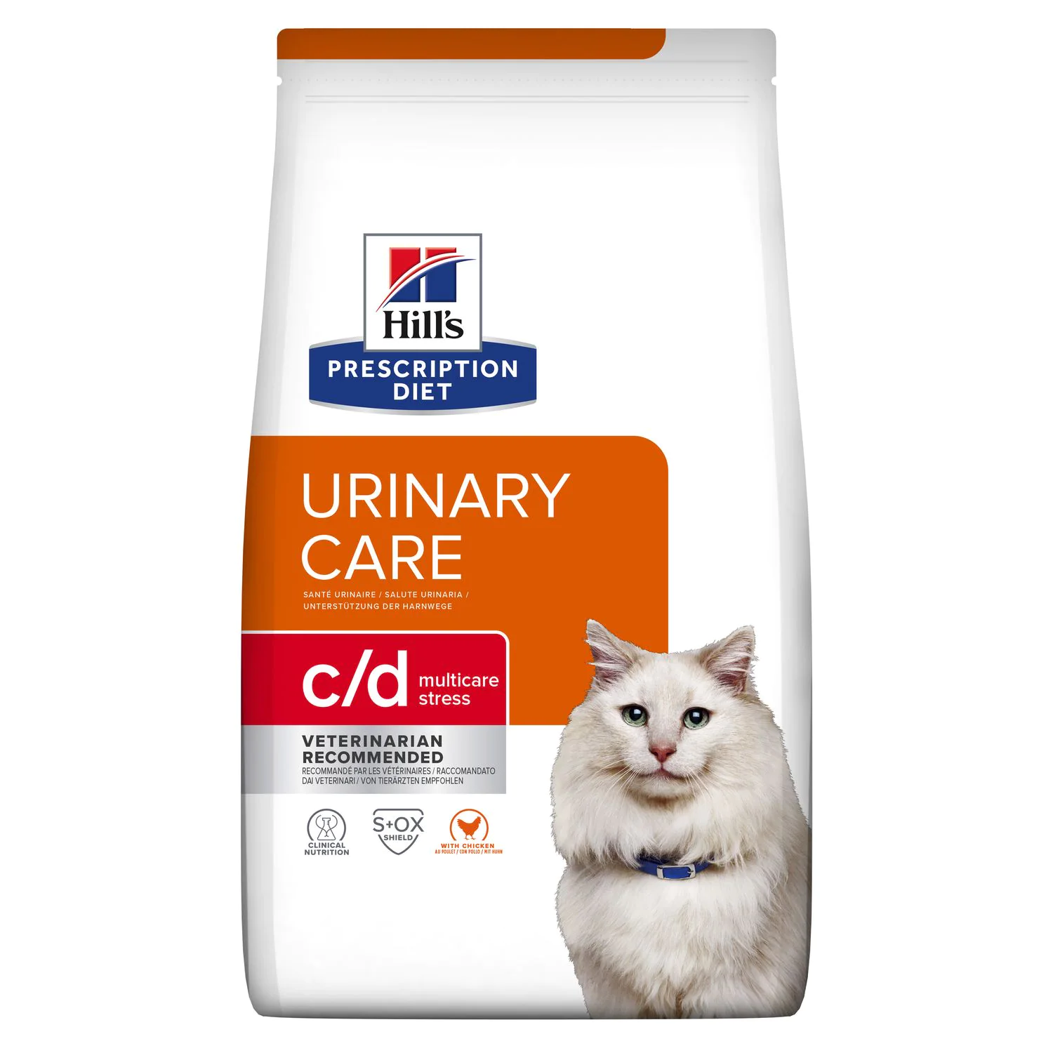 Hill's Feline Prescription Diet C/D Stress - Webshop A7 Noord dierenartsen