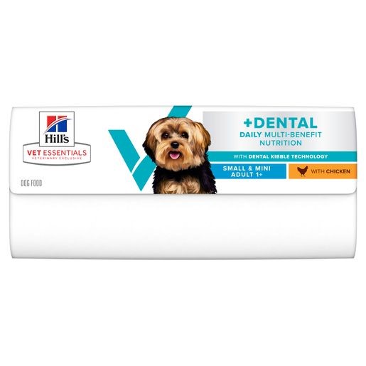 Hill’s Vet Essentials Multi-Benefit Dental Small & Mini Adult 1+ Hond 4 Vet Essentials Multi-Benefit + Dental Small & Mini Onderkant
