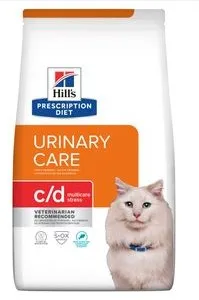 c/d stress kat met zeevis