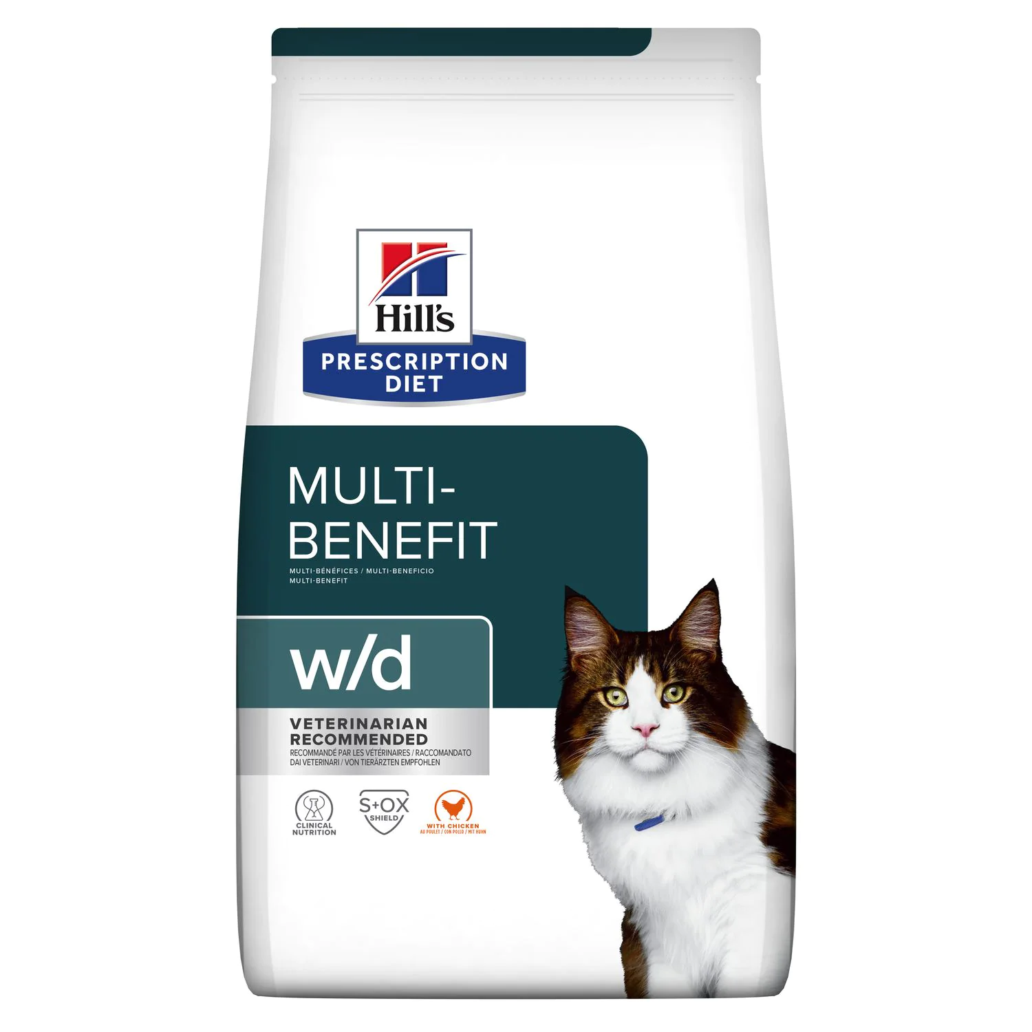 Hill's Feline Prescription Diet W/D 1 Hill's Feline Prescription Diet W/D