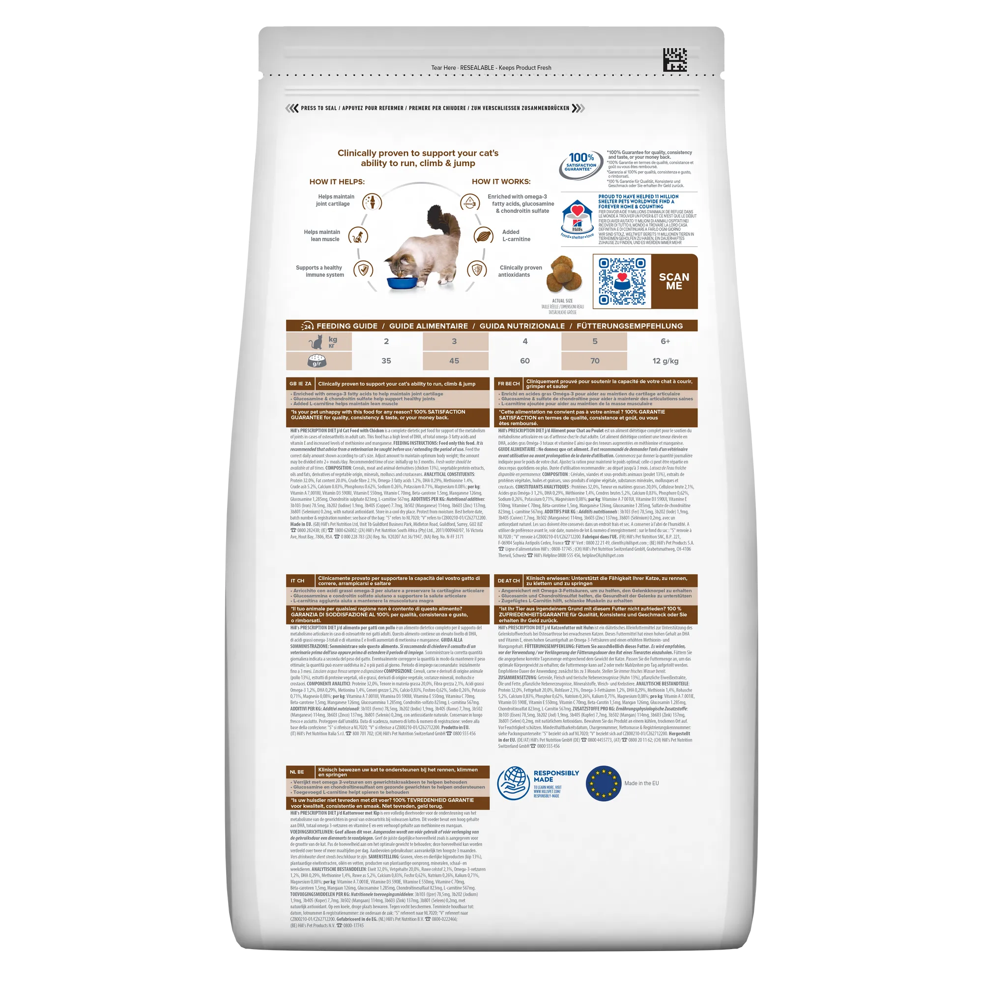 Hill's Prescription Diet j/d Kat - Afbeelding 3