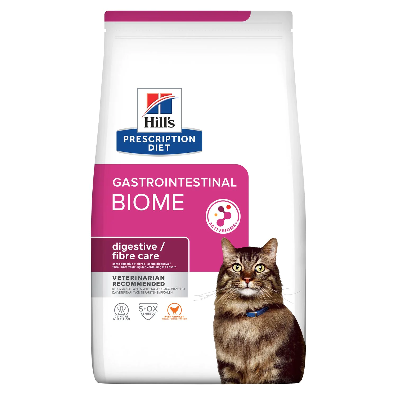 Hill's Prescription diet Gastrointestinal Biome Kattenvoer 1 Hill's Prescription diet Gastrointestinal Biome Kattenvoer