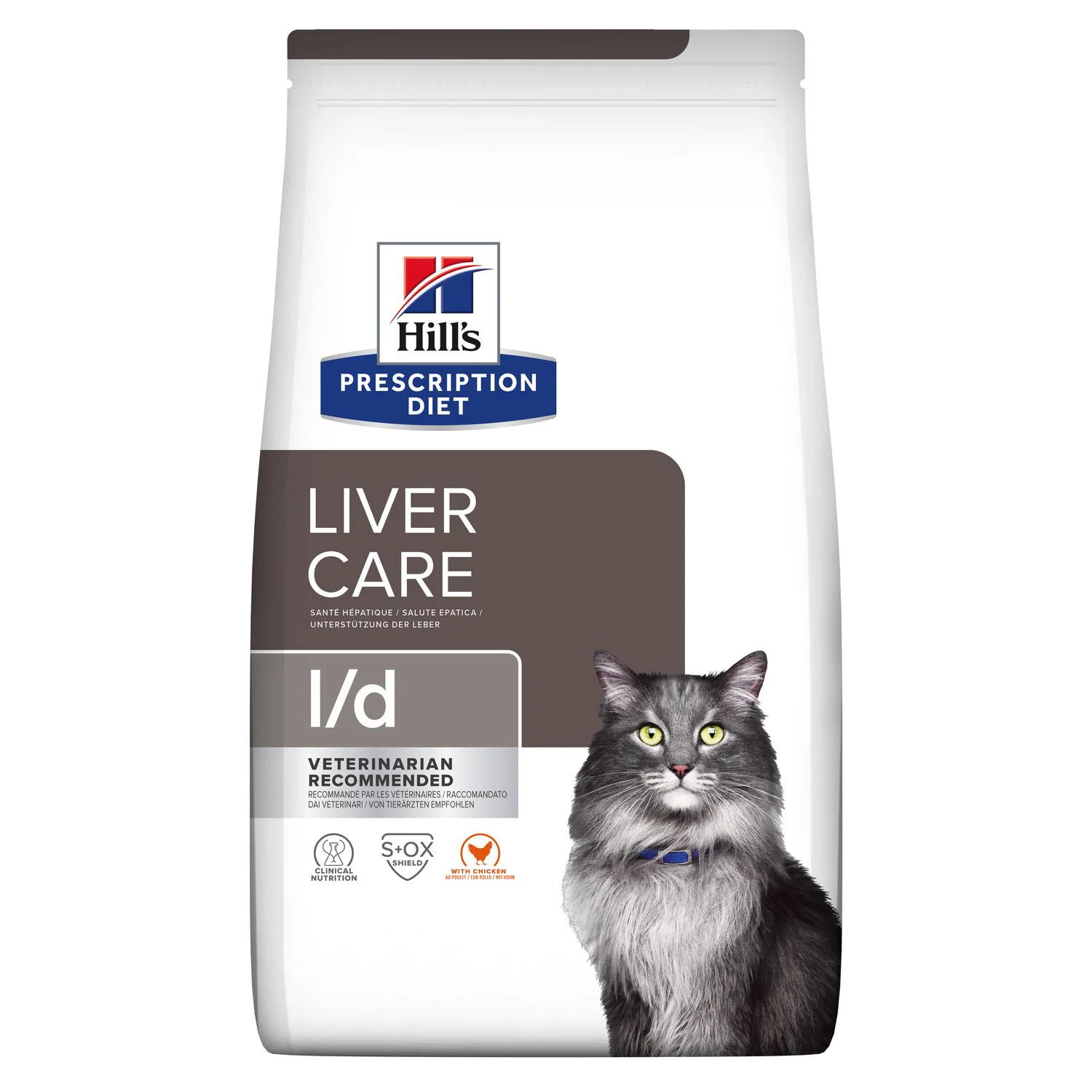 Hill's Prescription diet l/d Kattenvoer 1 Hill's Prescription diet l/d Kattenvoer
