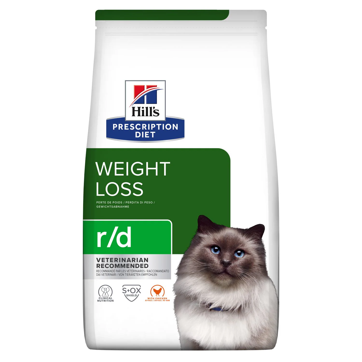 Hill's Prescription diet r/d Kattenvoer 1 Hill's Prescription diet r/d Kattenvoer