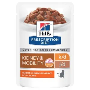 Hill's Feline Prescription Diet K/D + J/D 4 hills k/d j/d maaltijdzakje