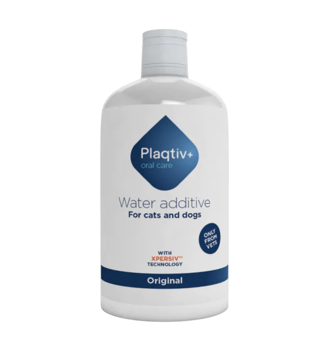 Plaqtiv+ tandverzorging wateradditief hond/kat 500ml 1 plaqtiv wateradditief mondwater hond kat