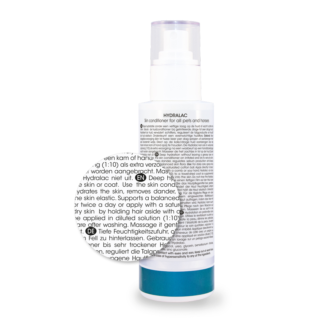 Maxani Hydralac Skin Conditioner 2 Maxani Hydralac achterkant