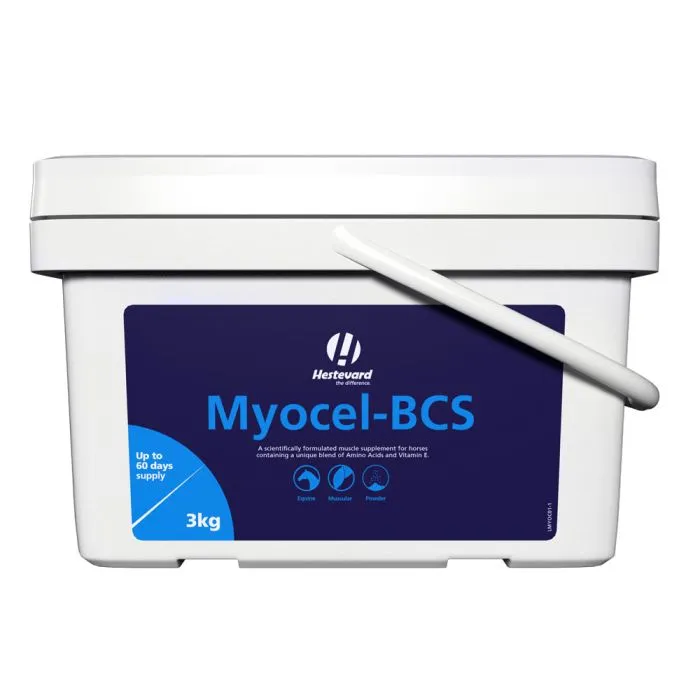 Hestevard Myocel-BCS 1 Hestevard myocel BCS 3kg voor paarden
