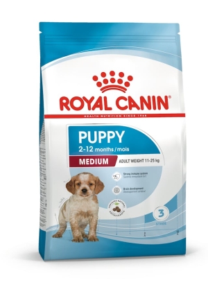 Royal canin medium, puppyvoer, volledig voer