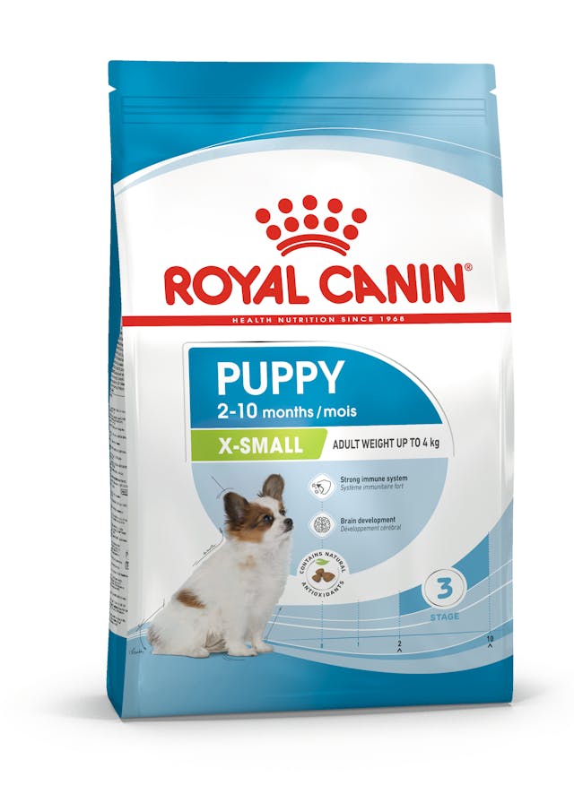 Royal Canin Puppy Extra Small 1 puppyvoer, kleine hond, chihuahua, pomeriaan, volledig voeder, Royal Canin x-small