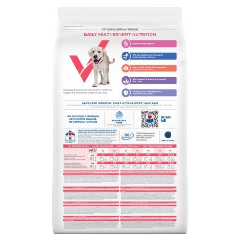 Hill's VET ESSENTIALS MULTI-BENEFIT Adult Large Breed Achterkant