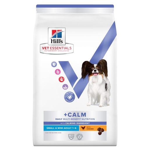 Hill's Vet Essentials Multi-Benefit + Calm Adult Small & Mini Hond Voorkant
