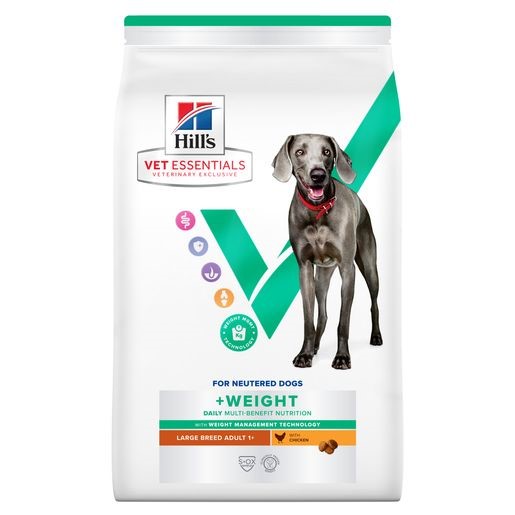 Hill's Vet Essentials Multi-Benefit + Weight Adult 1+ Hond 10 Hill's Vet Essentials Multi-Benefit + Weight Large Breed Voorkant