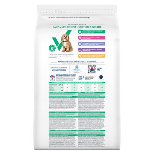 Hill's Vet Essentials Multi-Benefit + Weight Adult 1+ Hond 5 Hill's Vet Essentials Multi-Benefit + Weight SmallMini Achterkant