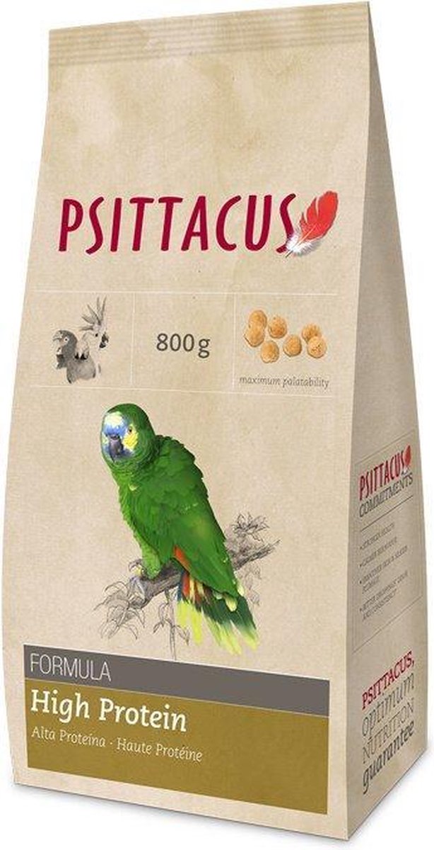 Psittacus Maintenance High Protein Formula 1 Psittacus High Protein Formula 800 gram