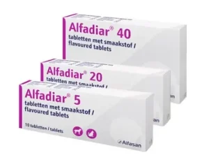 Alfadiar alle soorten
