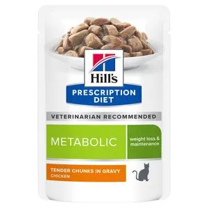 Hill's Metabolic Kat maaltijdzakje kip