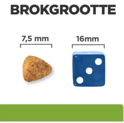 hill's canine metabolic + mobility mini brokgrootte