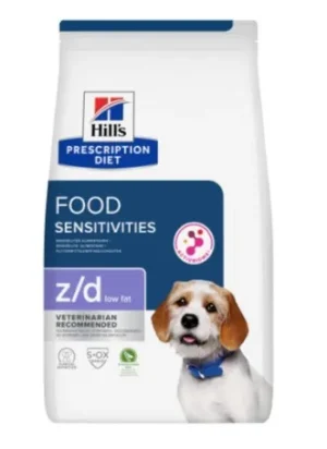 hills canine z/d low fat droogvoeding