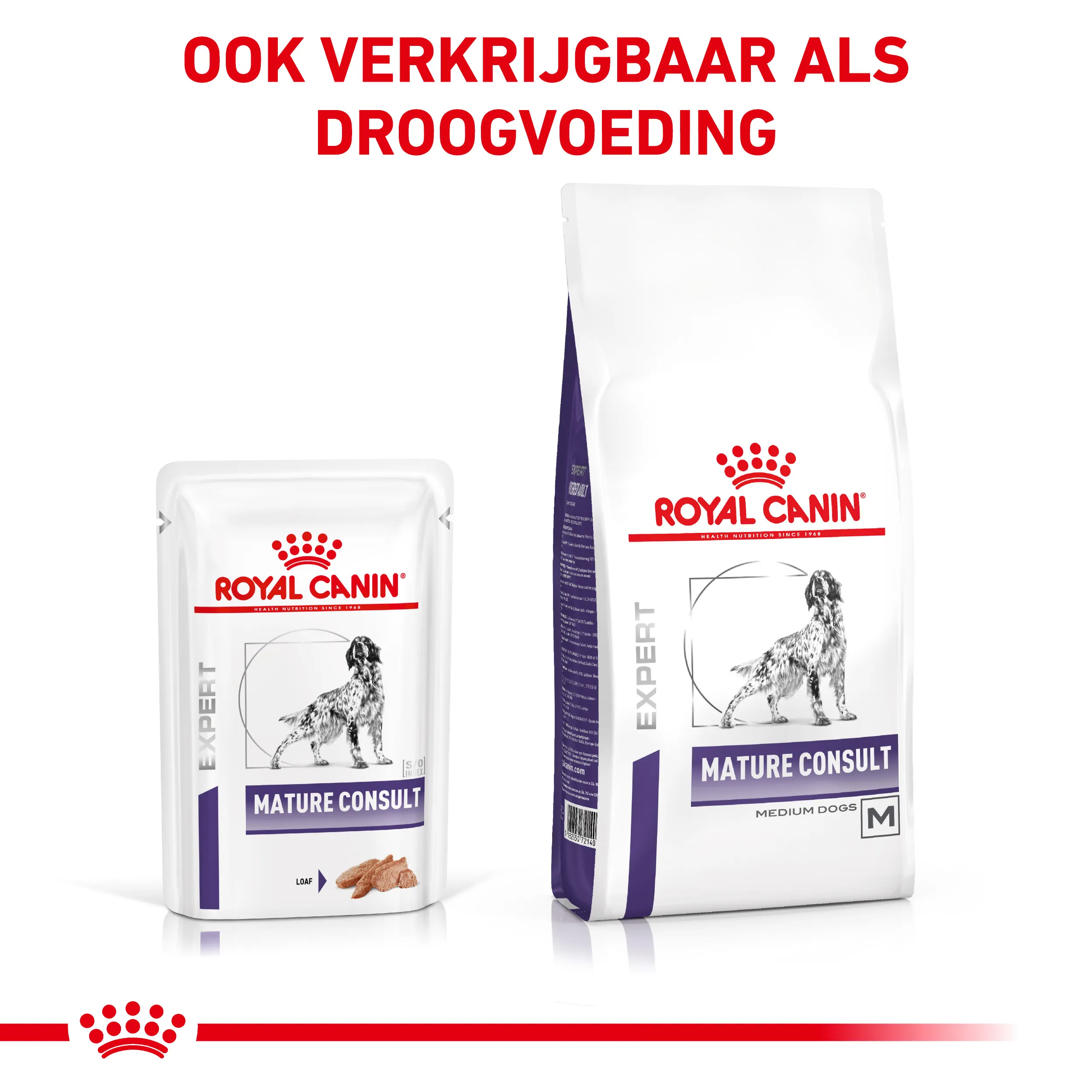 Royal Canin Mature Consult Natvoer ook in Droogvoeding