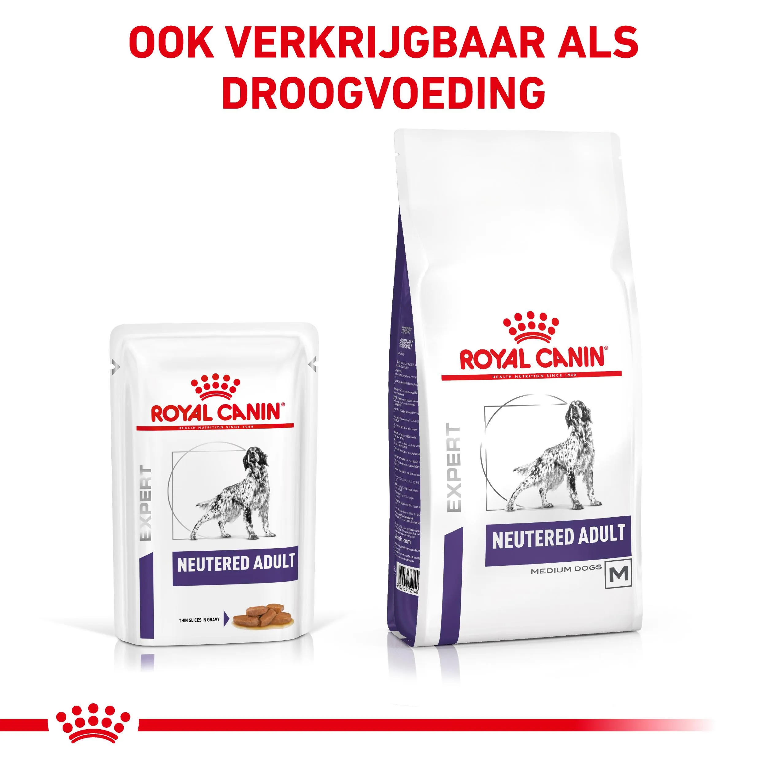 Royal Canin Neutered Adult Medium Dogs Ook als Droogvoeding