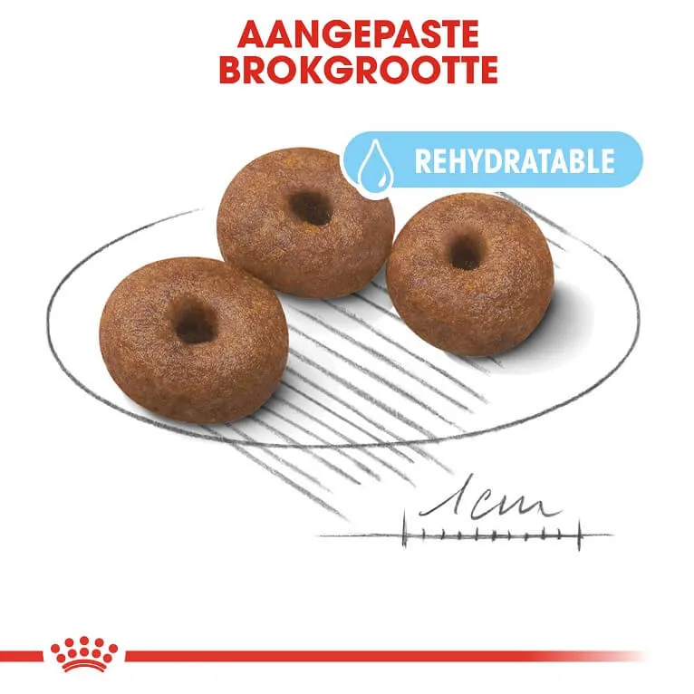 Royal Canin Starter Giant brokgrootte