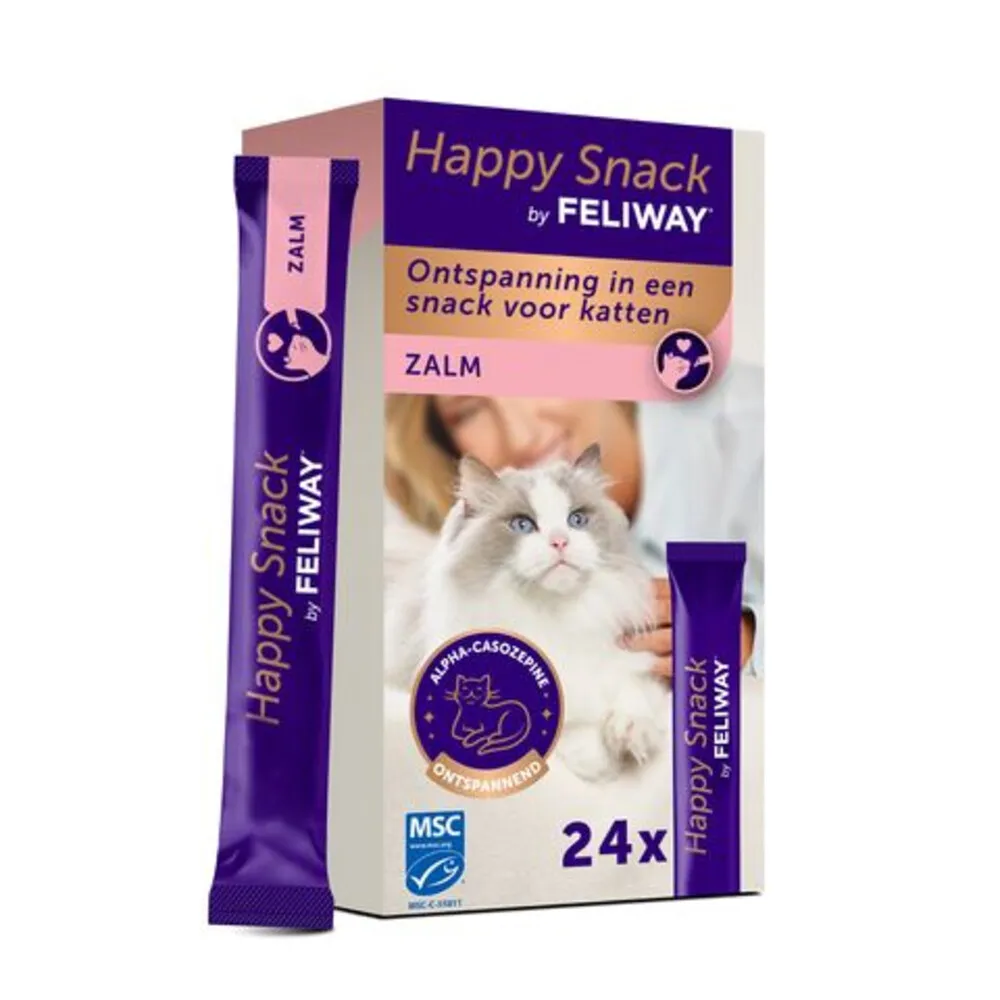 Happy Snack 24 stuks Zalm