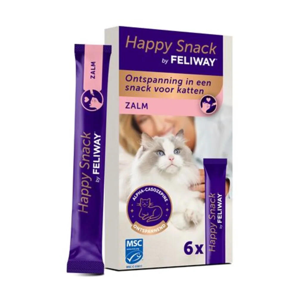 Happy Snack Zalm 6 stuks