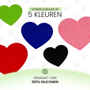 Eat Slow Live Longer Lick Mat Lovely 5 kleuren