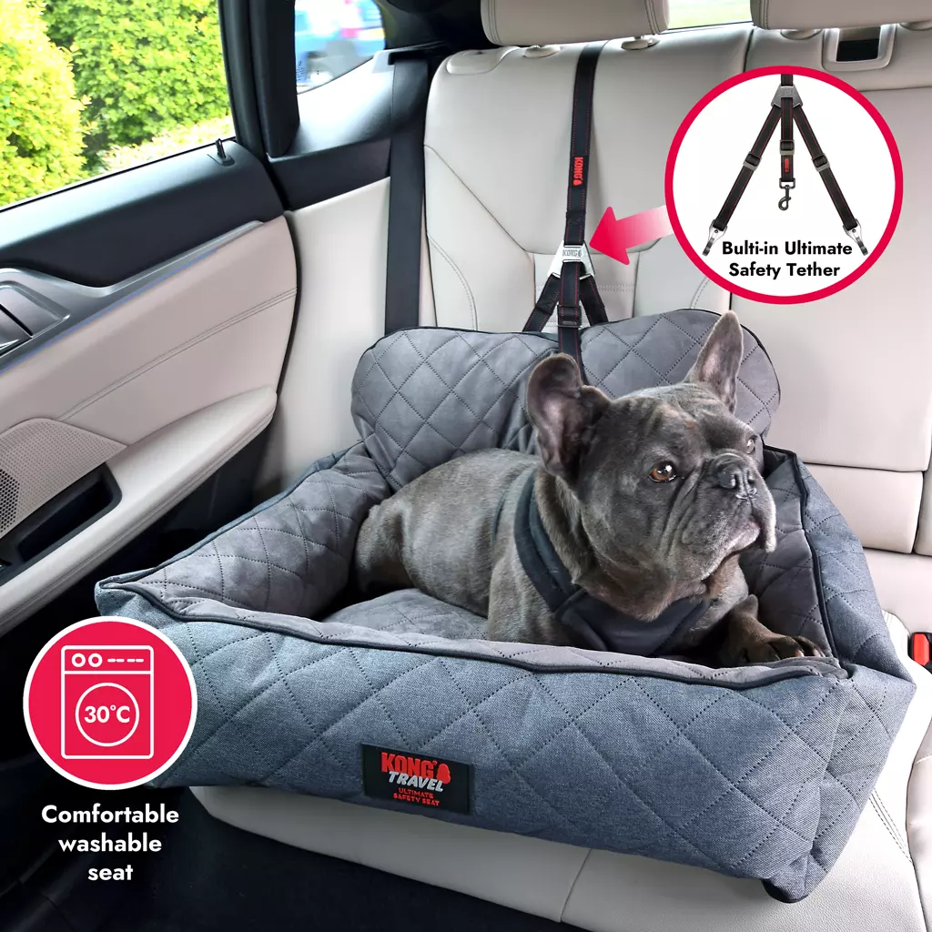 Kong Ultimate Safety Seat & Tether Maat M 5 Kong Ultimate Safety Seat & Tether Maat M Wasbaar